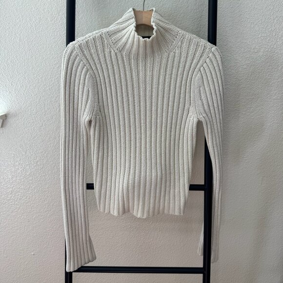Abercrombie & Fitch Sweaters - Abercrombie & Fitch Thick Rib Knit Mockneck Sweater Size Medium